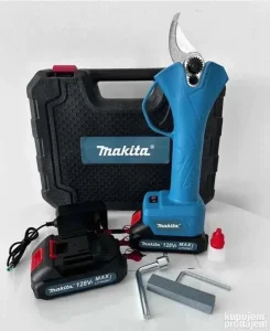 Makaze za orezivanje voca na baterije 2 komada baterija Novo