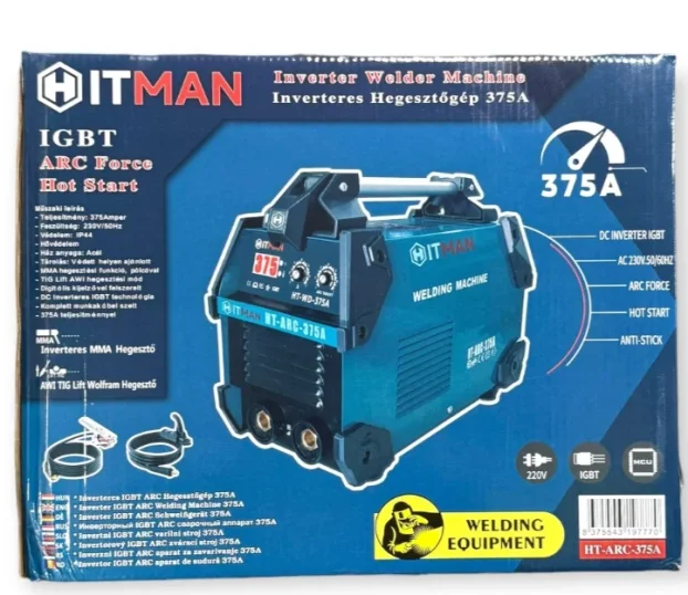 HT-ARC-375A Inverter HITMAN 375A na lageru!