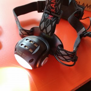 LED lampa za glavu T6 LED i cob roto glava