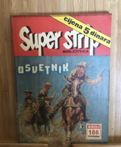 SUPER STRIP biblioteka, broj 186, godina 1974