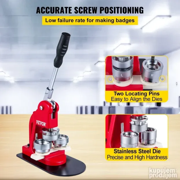 Mašina za pravljenje dugmadi nm