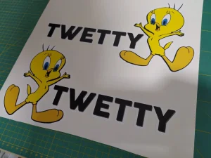 Twetty nalepnice za camac-auto