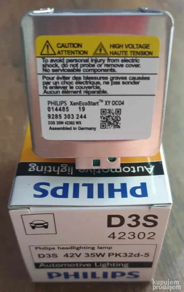XENON Sijalica D3S Philips 6000k - 1 Komad