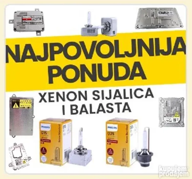 XENON Sijalica D3S Philips 6000k - 1 Komad
