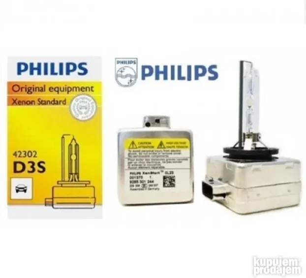 XENON Sijalica D3S Philips 6000k - 1 Komad