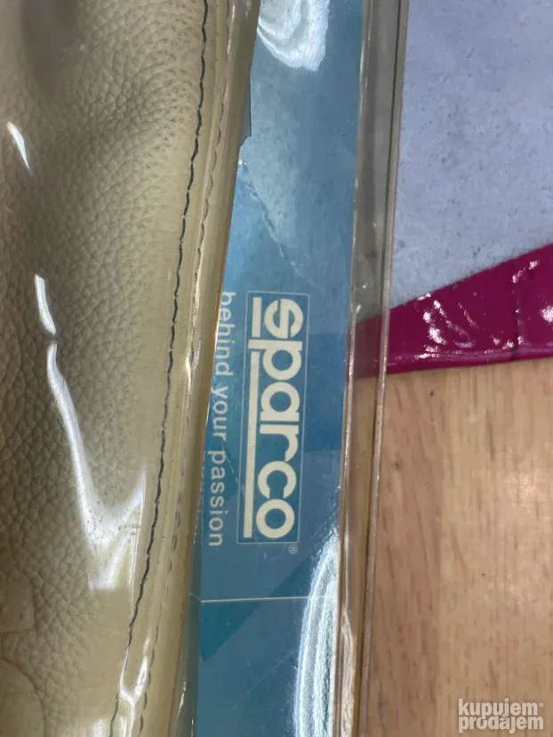 Sparco original bela navlaka za rucicu menjaca
