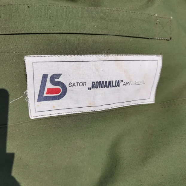 Originalni Vojni Šator za Kampovanje