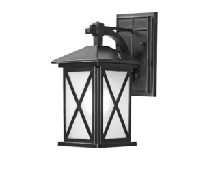 Fenjer 1021 crni 1xE27