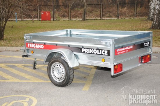 TRIGANO P205 auto-prikolica