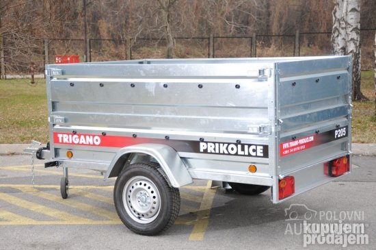 TRIGANO P205 auto-prikolica