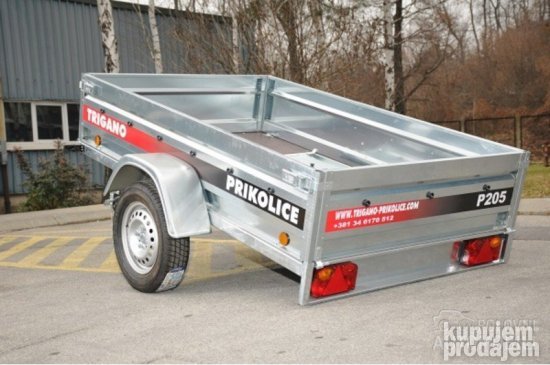 TRIGANO P205 auto-prikolica