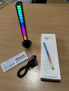 RGB sound control music atmosphere lamp