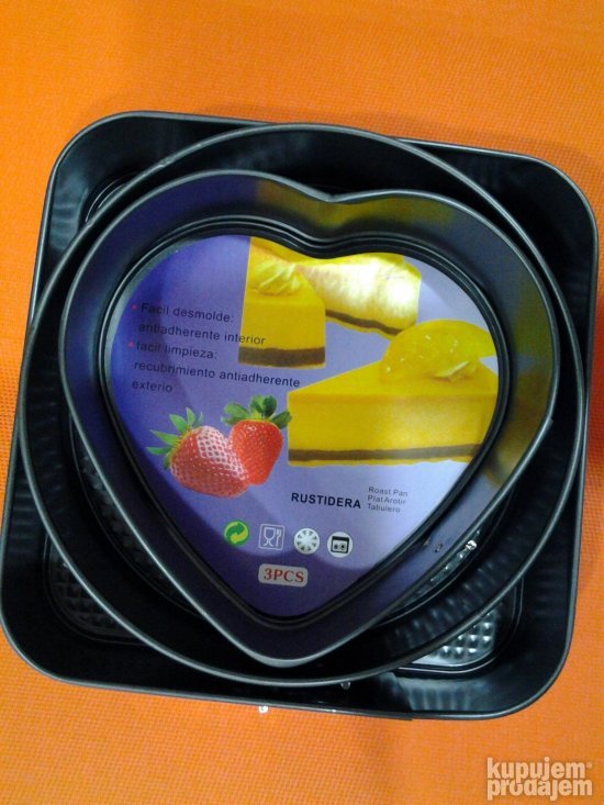 kalup za tortu set 3 dela