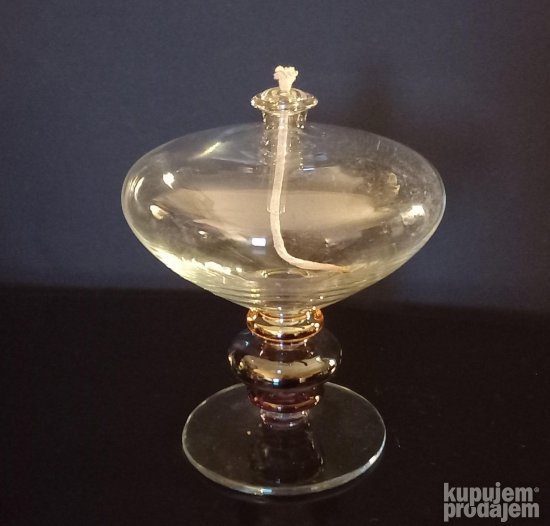 ITALY, Murano uljana lampa Modernog dizajna, Nekorisce