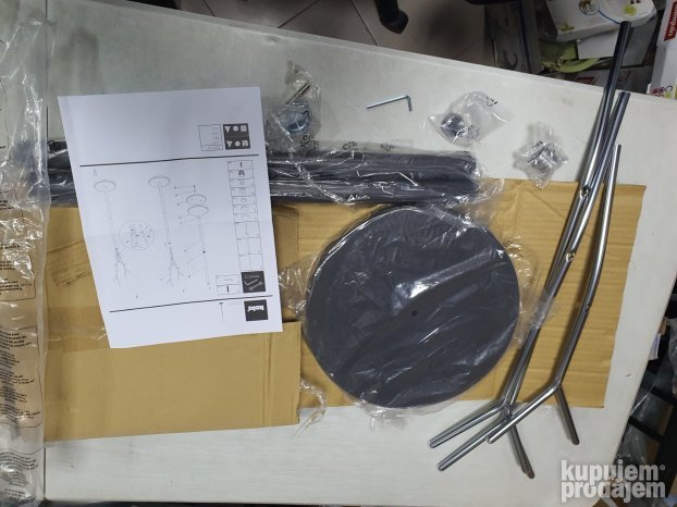 Civiluk metal Hrom 173.5cm -  kela