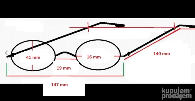 VINTAGE VISTAOPTICS dioptrijski ram
