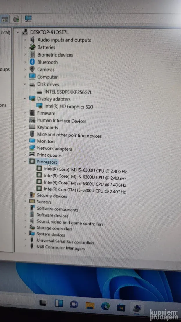 AKCIJA Lenovo thinkpad T570 15.6" i5/16GB/512GB #130