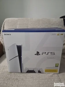 Sony PlayStation 5 Slim 1TB + 2 kontrolera + 2 igrice