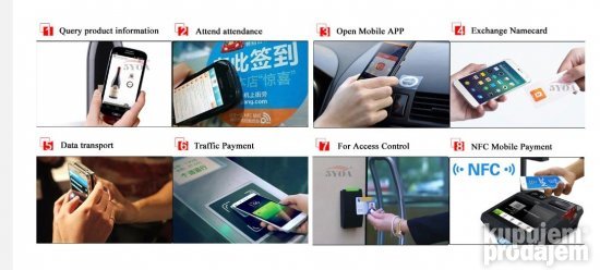 NFC 213 antimetal 6 komada 13,56 Mhz