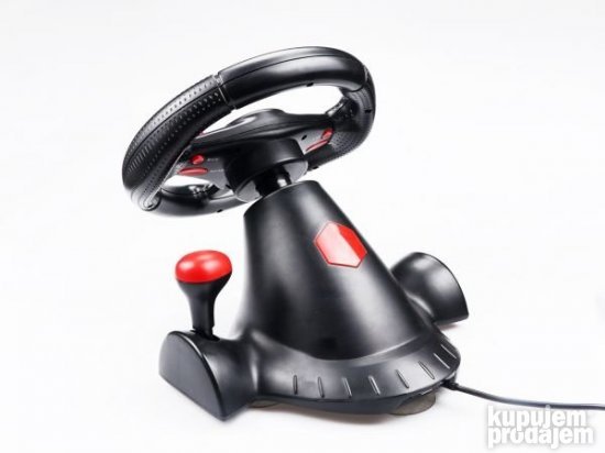 GEMBIRD PC volan sa pedalama za igrice STR-ShockForce-II