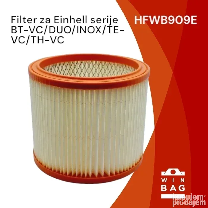 MohMus 5 Staubsaugerbeutel Für Einhell BT-VC 1250 S, BT-VC 1250-2, BVC
