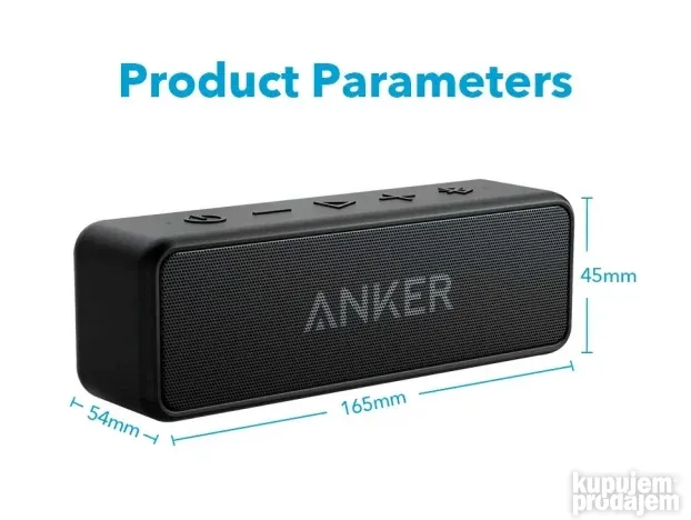 ANKER SOUNDCORE Bluetooth Speaker 12W KupujemProdajem