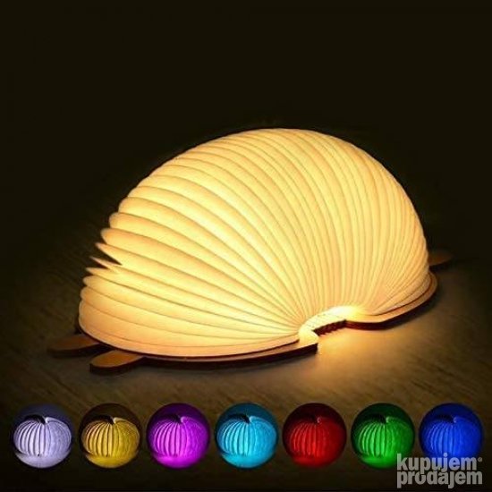Lampa knjiga sa motivom psa kuce