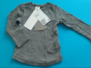 Majica za bebe 100% čista vuna 74