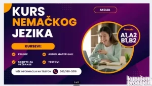 Komplet knjiga - kurs za učenje nemačkog jezika A1,A2,B1,B2