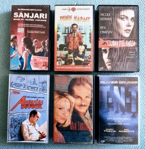 TNT/Sanjari/Denis Napast/Nevolje Sa Muškarcima-VHS