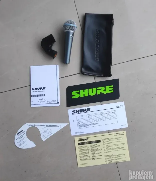 SHURE BETA 58A Made in Mexico 箱付 Amazon.com: Shure Beta 58A