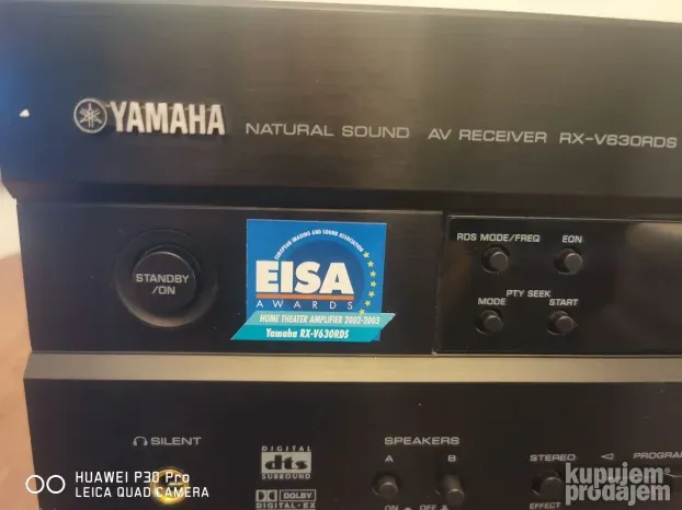 Yamaha rx v 630 rds