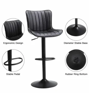 Barske stolice od eko kože