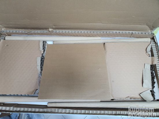 Radni Sto sa Fiokom 110x74x50cm Beli- MDF