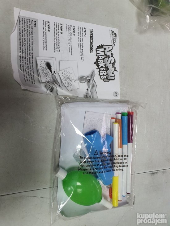 Markeri za Decu - Sprej Markeri - GRafix