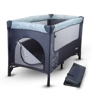 Jungle Prenosivi krevetac za decu Moon 1 nivo Sivi NOVO