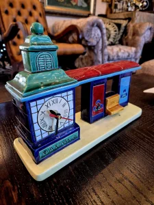 Sat crkva u zsolnai bojama, kupljen u Madjarskoj, 32 cm