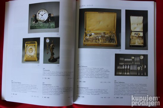 Aukcioni Katalog Dorotheum, Schmuck, Uhren und Kleinkunst