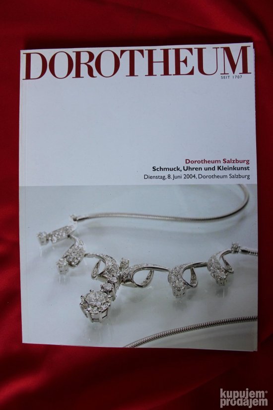 Aukcioni Katalog Dorotheum, Schmuck, Uhren und Kleinkunst