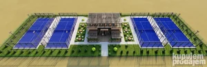 Padel centar i kafic komplet, Ada Huja, 4500 m²