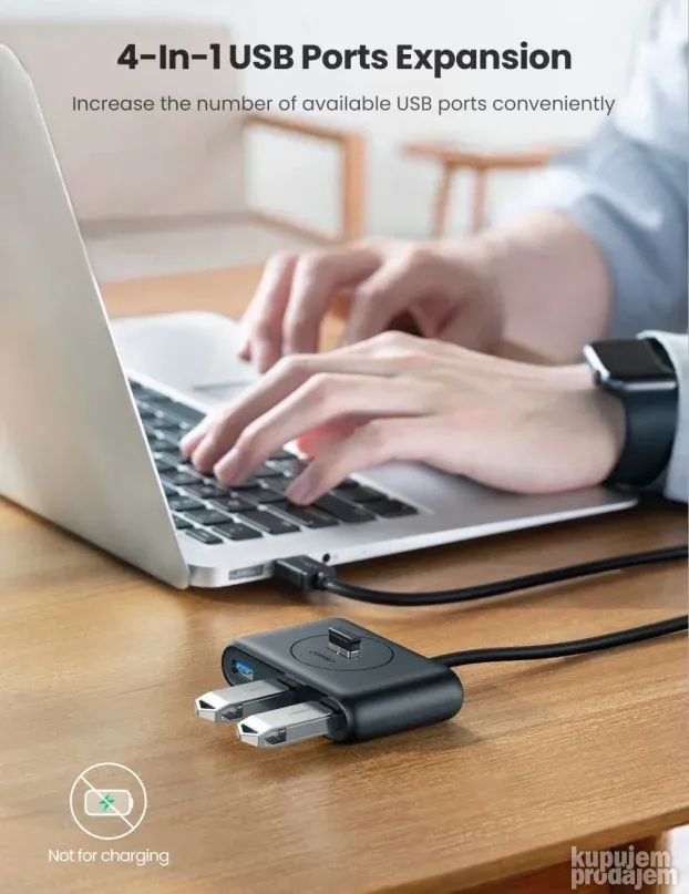 USB 3.0 Hub 1/4 1m Ugreen CR113