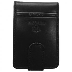 Korice kožne za kartice sa 9 folija i kopčom Alba Valentini