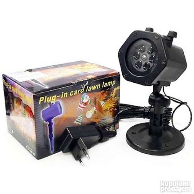 Projektor sa novogodisnjim motivima KupujemProdajem