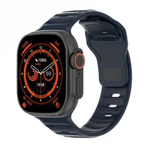 Smart Watch DT8 Ultra full black (silikonska narukvica)