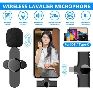 NOVO! Bezicni Mini Mikrofon Za Telefon Android I IOS K9