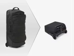 Velika sklopiva putna torba od 85 l Space Saver crna
