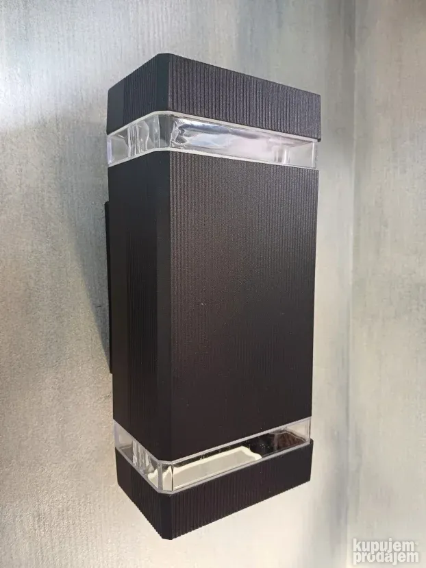 Baštenska zidna lampa S4602 BK 2xGU10