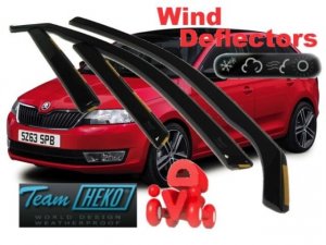 Škoda vetrobran deflektor garnitura Rapid