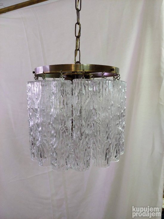 Mid-Century Murano Chandelier by Toni Zuccheri for Venini