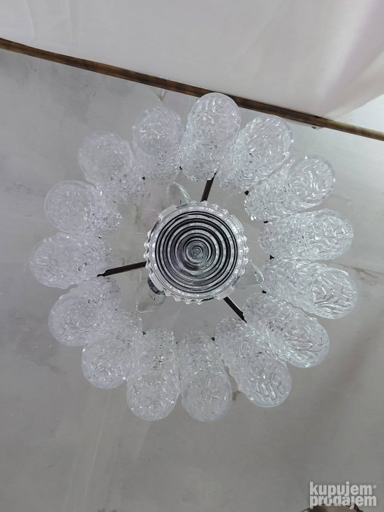 Mid-Century Murano Chandelier by Toni Zuccheri for Venini